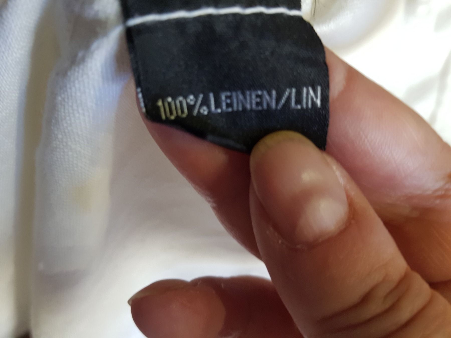 Manor Giacche: Leinenjacke Weiss mit Gürtel, Gr. 44 – Usato da Wettingen venduto da halloween01 5