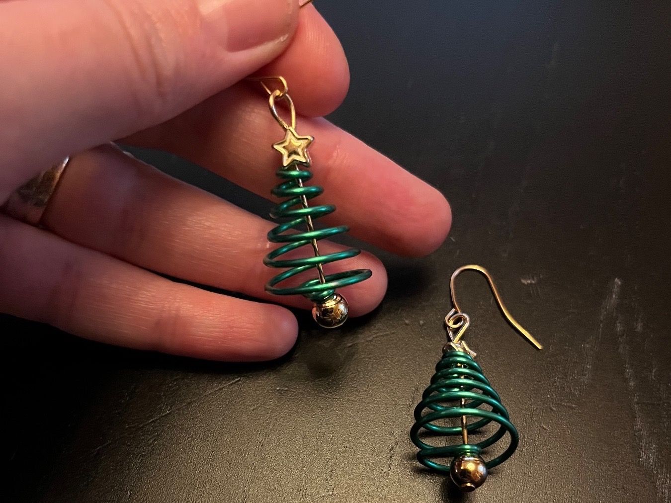 Orecchini pendenti & Orecchini a lobo: Ohrringe Christbaum ( Weihnachtsbaum) – Nuovo (secondo la descrizione) da Gams venduto da Mariawicca 6
