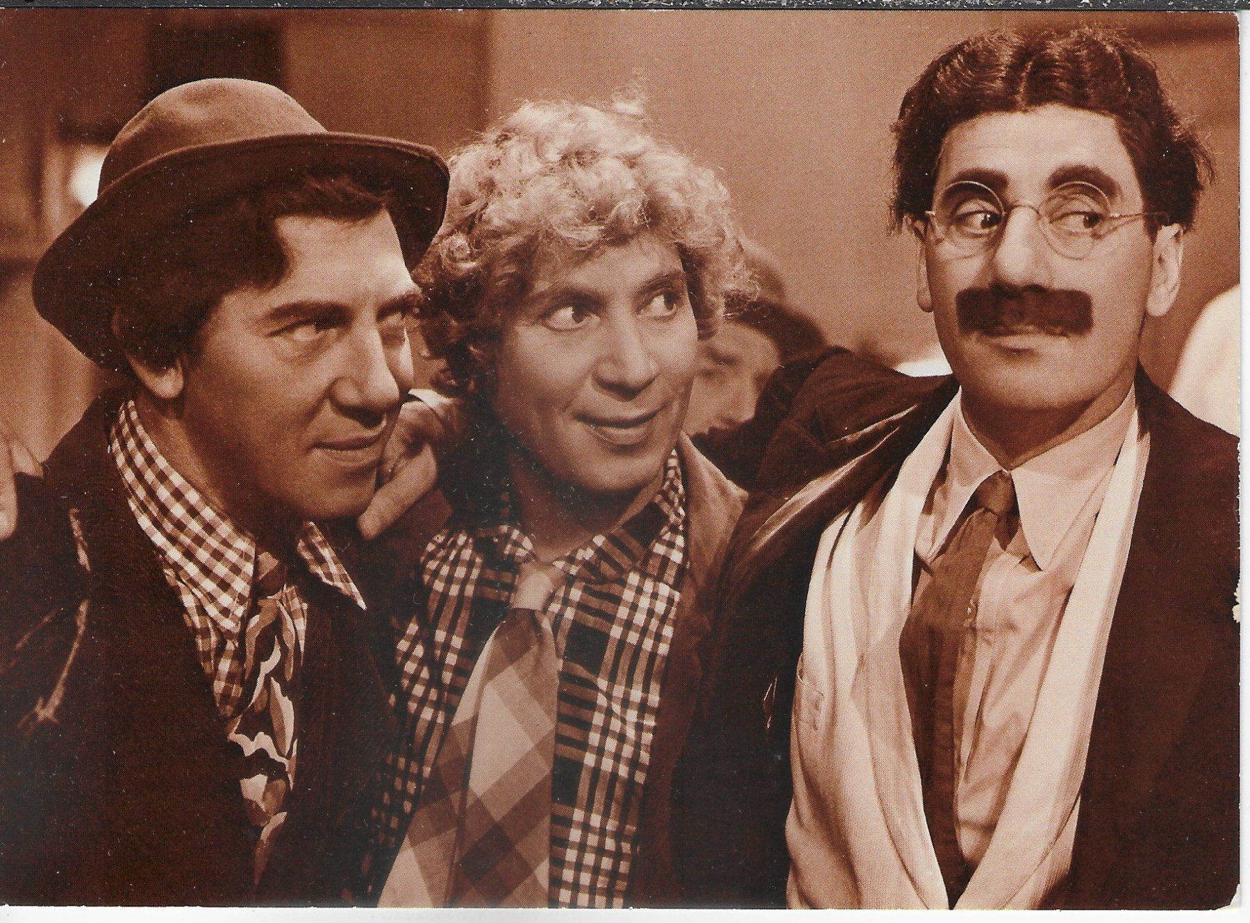 Cartoline postali: Marx Brothers – Usato da Ettingen venduto da Kartenplanet