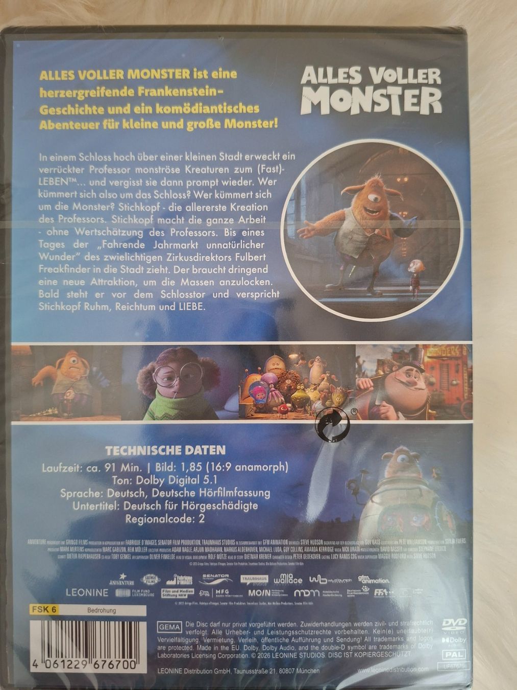 Tutti i DVDs: DVD Alles voller Monster – Nuovo e nell'imballaggio originale da Luzern venduto da Zimprich 1