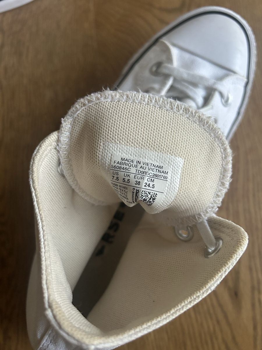 Converse Chaussures hommes: Converse All Star Grösse 38 – D'occasion à Hausen am Albis par leonie.mitti 9