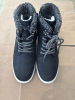Stiefel FILA schwarz Grösse 38 mit Futter neuwertig 