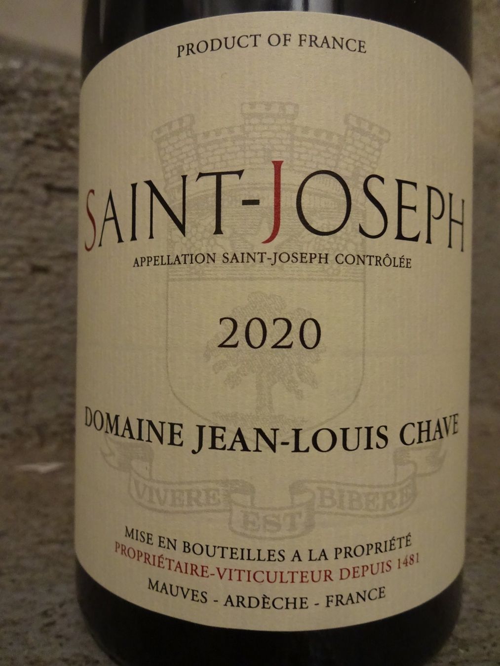 Vino: J.L. Chave -  St. Joseph  2020 – Nuovo (secondo la descrizione) da Cham venduto da mktreasure