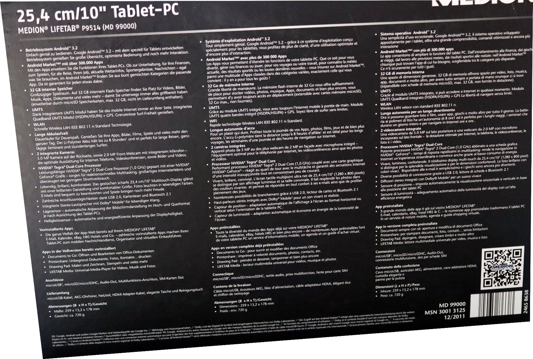 Medion Tablet PC: Erster Tablet-Computer von Aldi – Usato da Bühler venduto da bibafg 9