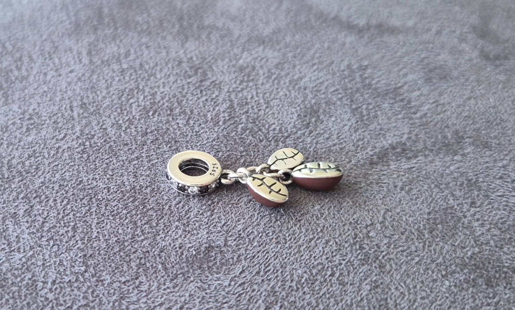 Ciondoli: Silber Charm Kaffeebohnen +Garantie – Nuovo (secondo la descrizione) da Rotkreuz venduto da Carbone_Bijou-Shop 2