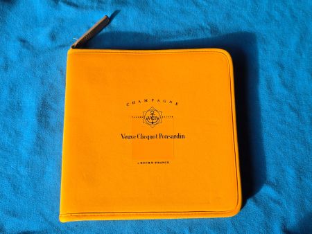 Pochette Veuve Clicquot orange
