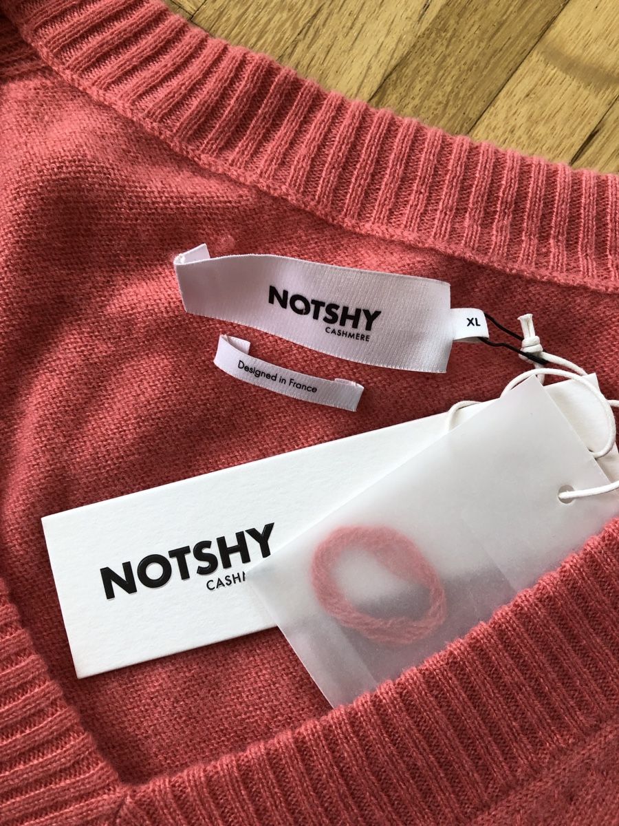 Maglioni & Felpe: Notshy Pullover 100% Kaschmir Farbe Watermelon S-L Neu – Nuovo e nell'imballaggio originale da Stäfa venduto da loveforeverlove 8