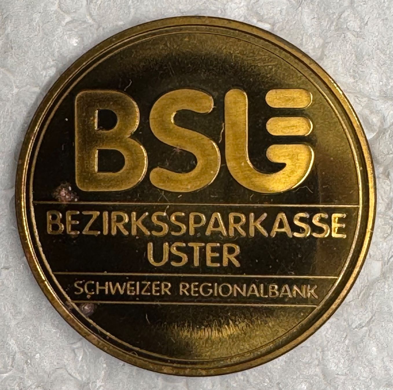Medaglie: Medaille, Jeton BSU Bezirks Sparkasse Uster – Usato da Andwil SG venduto da Ariisa1234