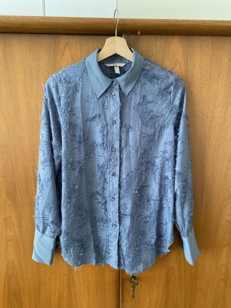 H&M Camicette: Tolle H&M Bluse, Grösse S, blau – Usato da Baden venduto da jafer_25