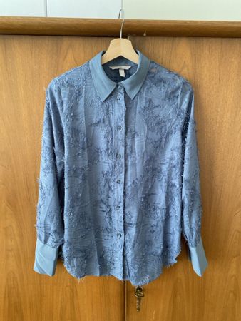 Tolle H&M Bluse, Grösse S, blau