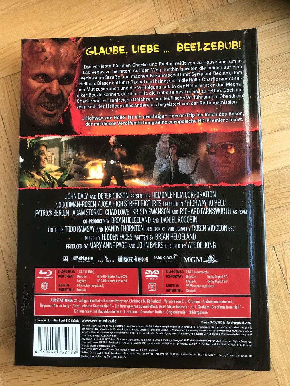 Tutti i DVDs: Highway to Hell - Mediabook Cover A - Blu-ray + DVD – Usato da Zürich venduto da Malcom 3