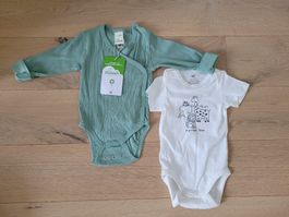 Bodies (5 Stück)Gr. 62/68, Alana und H&M, Neue