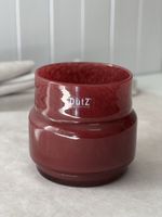 Dutz Collection Glasvase rot mundgeblasen guter Zustand