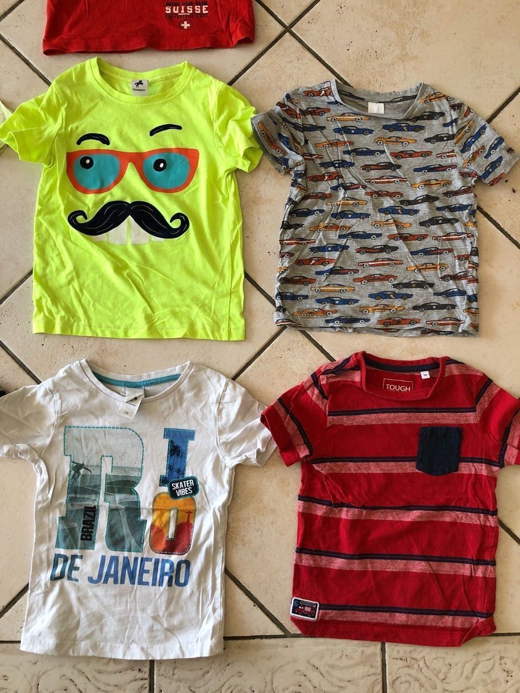 C&A Camicie, T-shirt & Polo: 7 coole C&A T-Shirts Gr.116 – Usato da Obergerlafingen venduto da cabo4 2