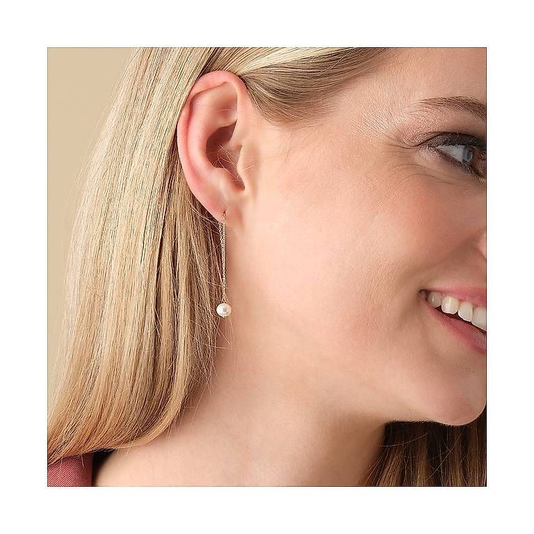 Ohrringe & -stecker: Ohrstecker Echtgold mit Perle – Gebraucht aus Hemmental von 18kGold 2