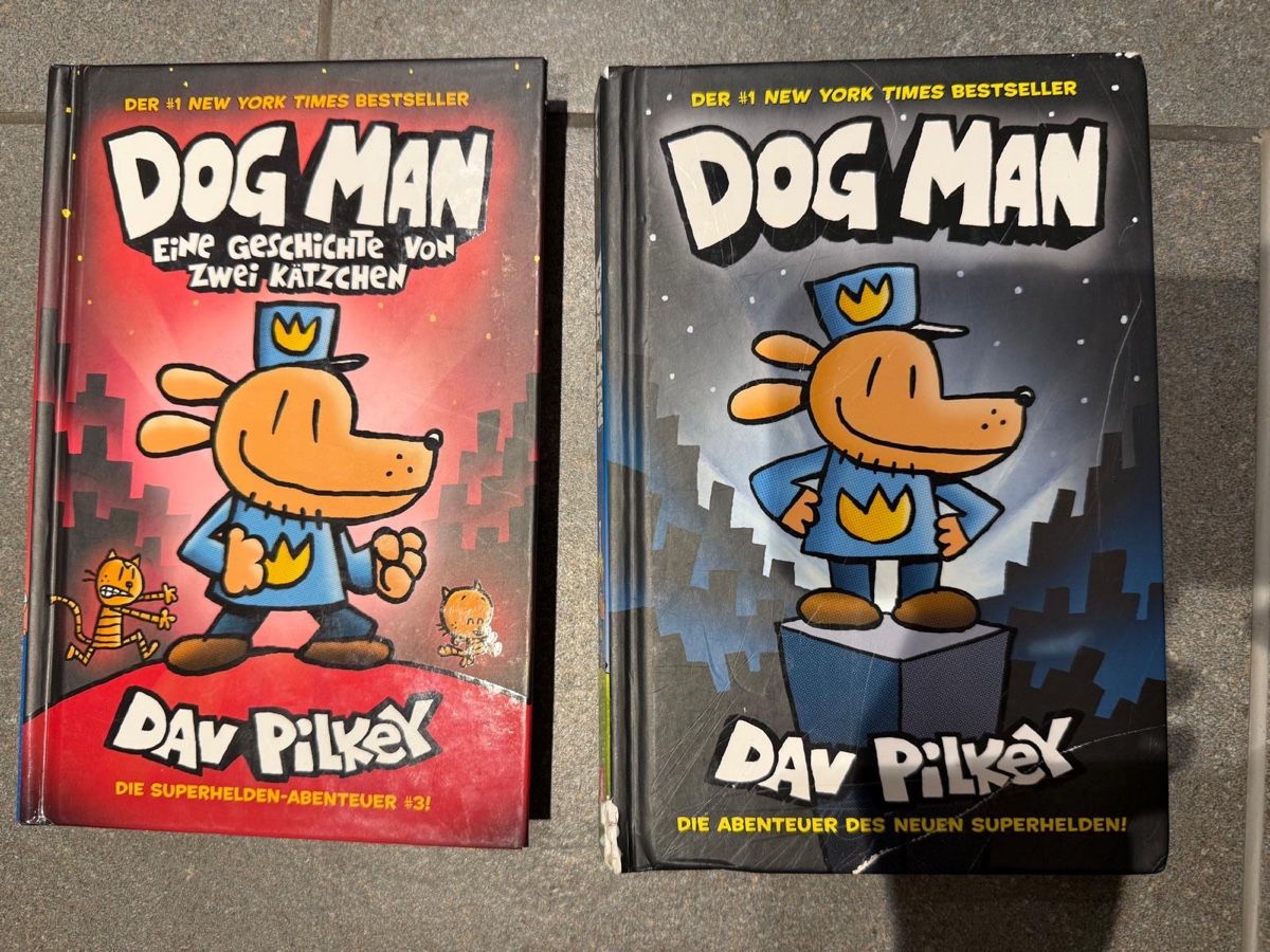 Bücher: Dog Man Bücher – Gebraucht aus Innertkirchen von derscheenvumleen