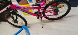 Kindervelo MTB Pink 24 zoll