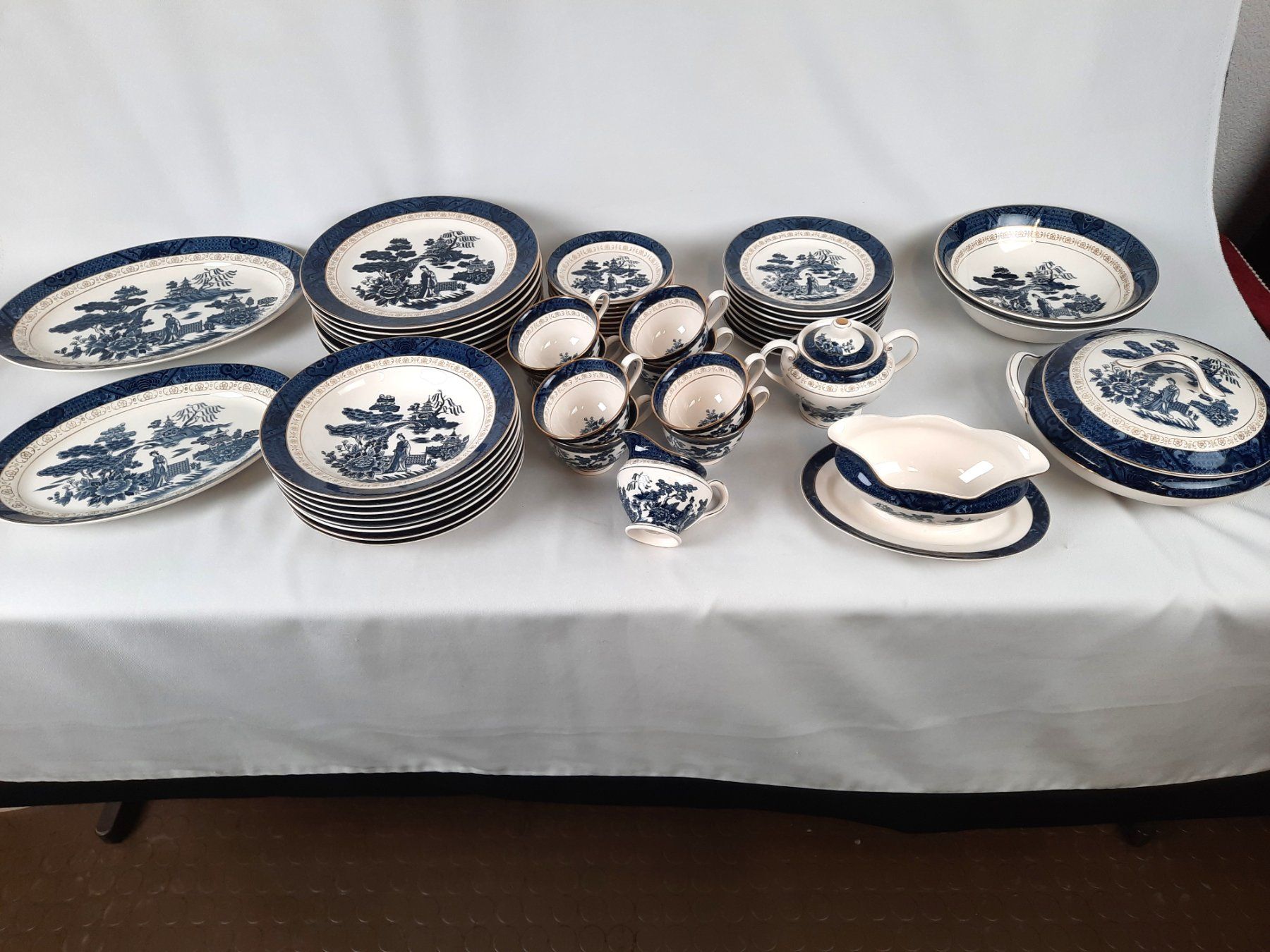 Set di piatti: DOUBLE PHOENIX NIKKO Japan, Geschirrset 48 Teilig – Usato da Beinwil am See venduto da Restwert_Beinwil