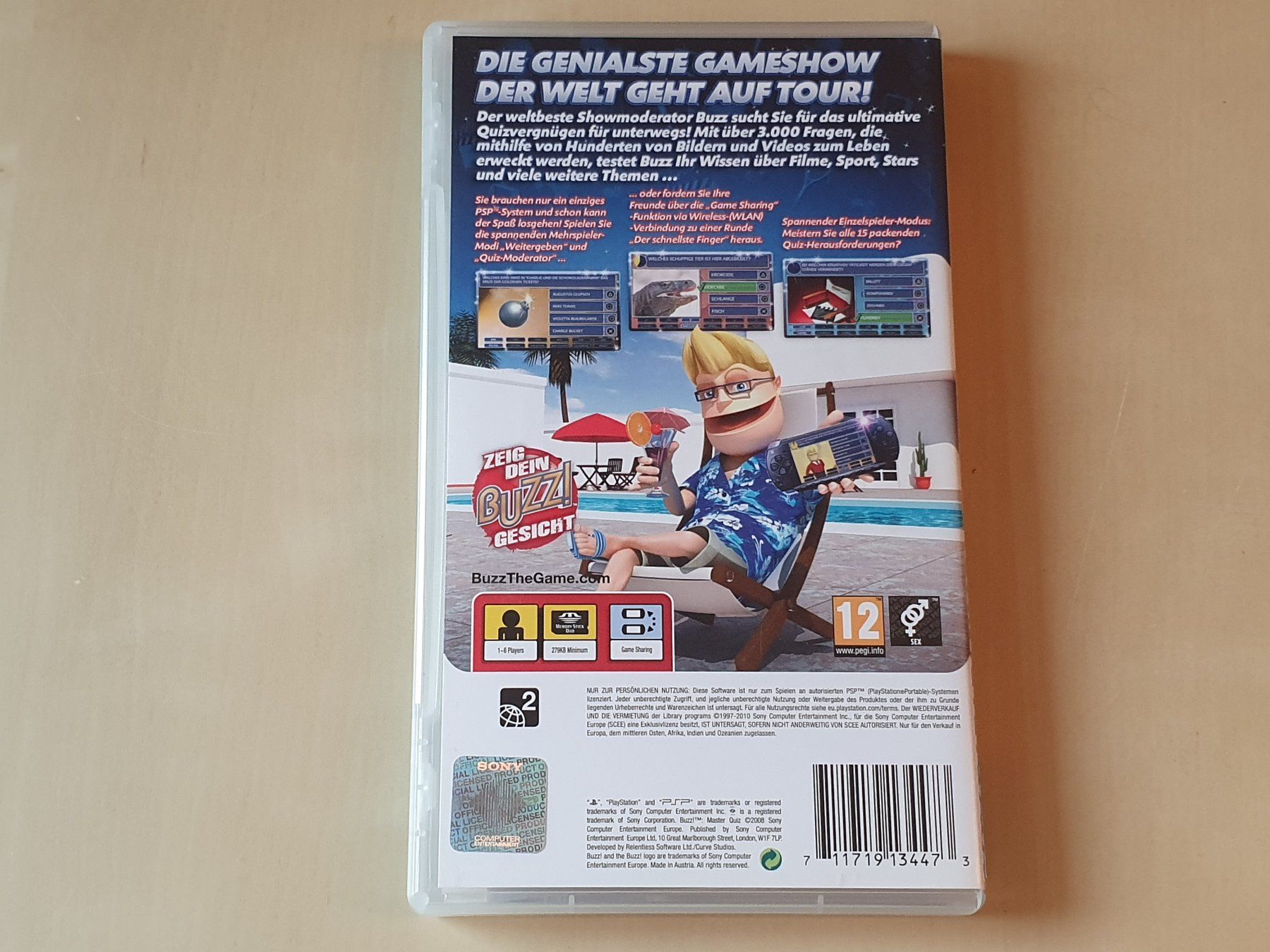 Sony Giochi: Buzz Master Quiz – Usato da Stansstad venduto da collectorsshop 1