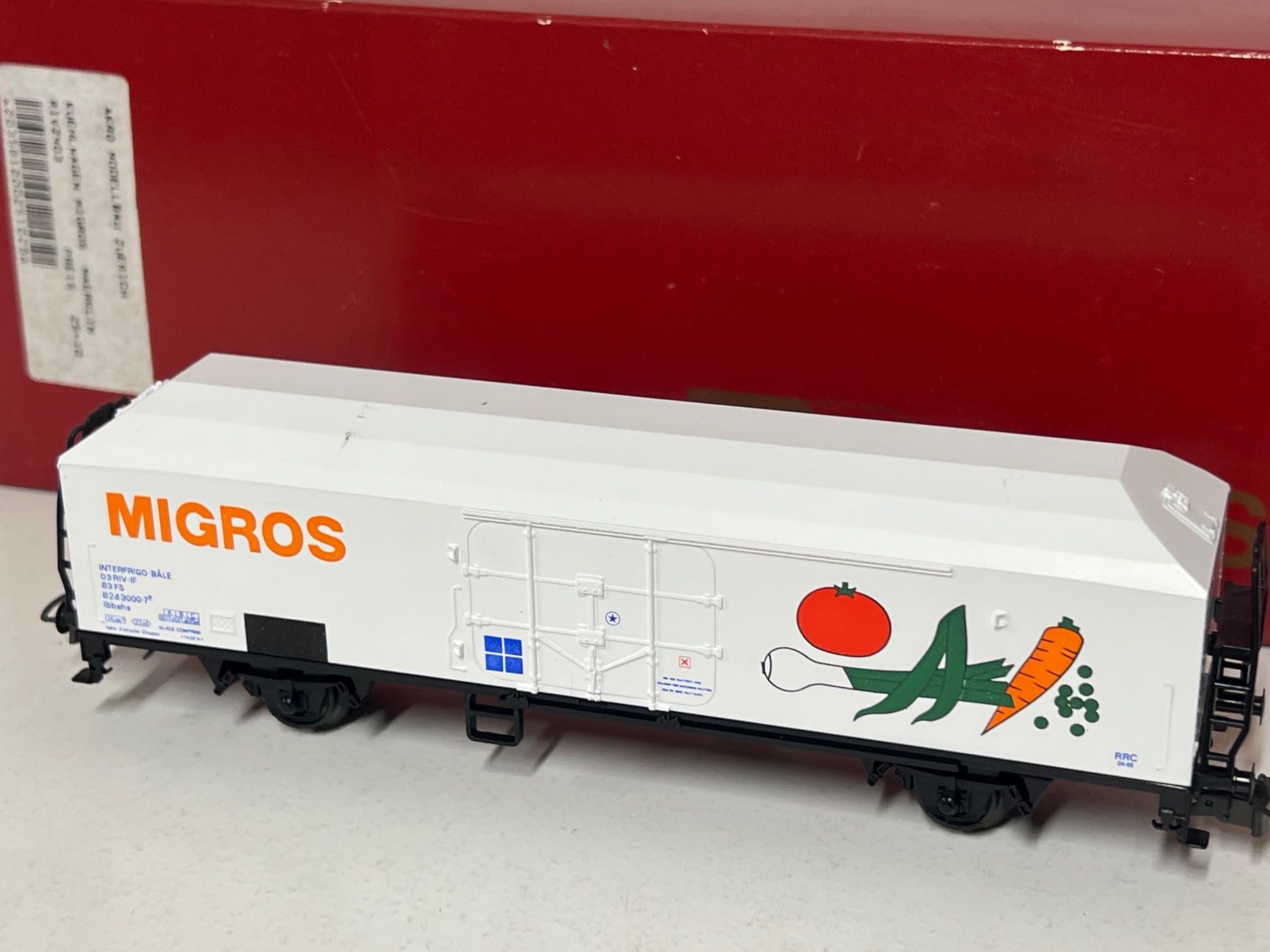 Rivarossi Modellini di ferrovie: Rivarossi 2403 Migros H0 DC – Nuovo (secondo la descrizione) da Geroldswil venduto da TopTrain54 5