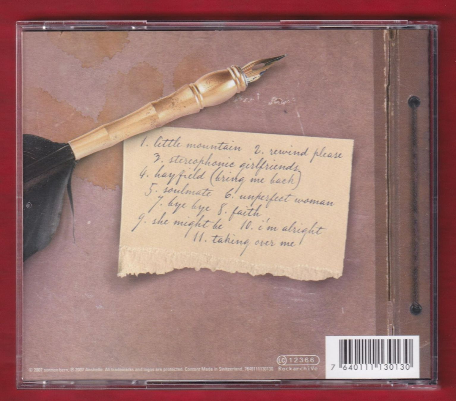 CD: Anshelle - Rewind Please (CH-Pop) (CD) – Usato da Zürich venduto da Pfluftl2000 1