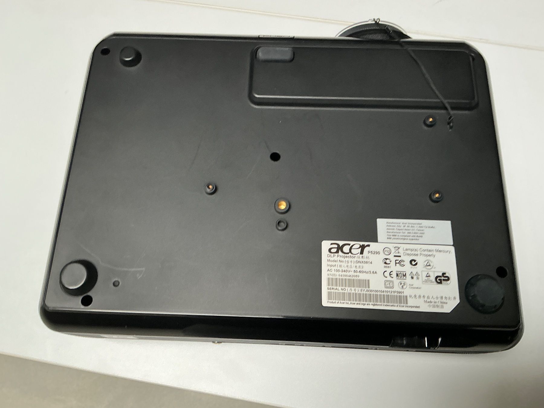 Acer Proiettori: ACER P5290 Beamer – Usato da Schaffhausen venduto da Brolok 2