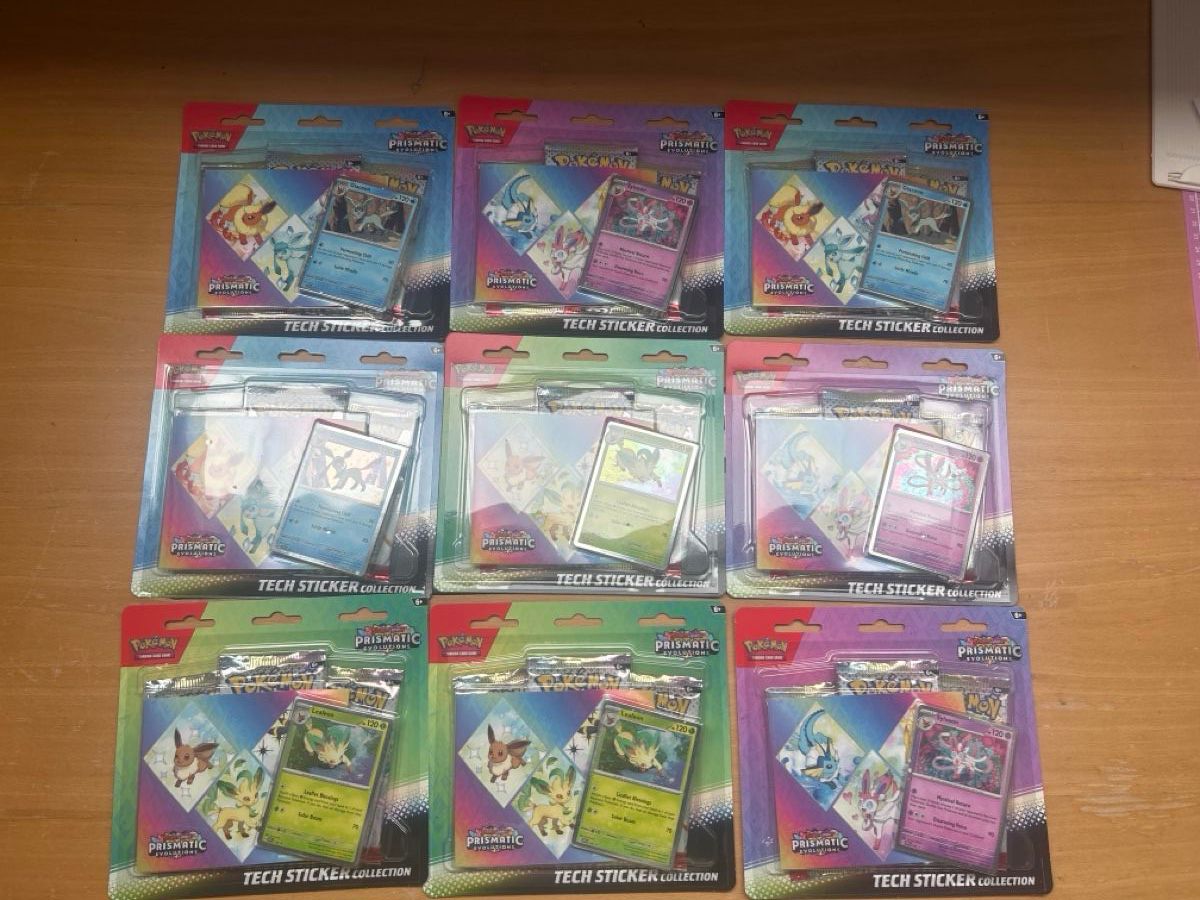 Pokémon Carte collezionabili: Pokémon Prismatic Evolutions Tech Sticker Set Neu – Nuovo e nell'imballaggio originale da Meisterschwanden venduto da fsi_8v77