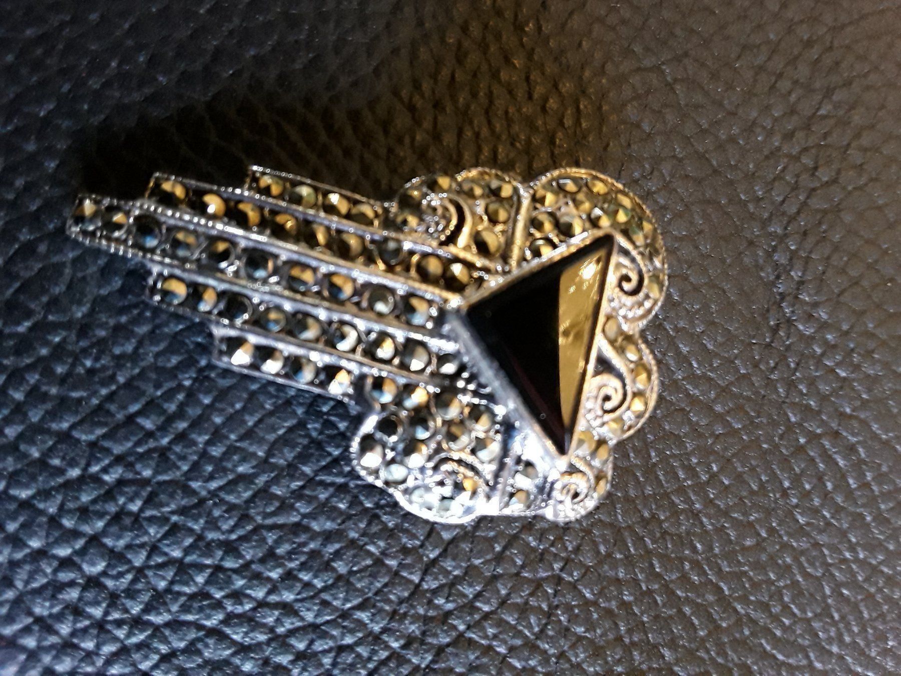 Spille & Fermagli: Art Deco Brosche Sterling Silber – Usato da Zürich venduto da Aleick 1