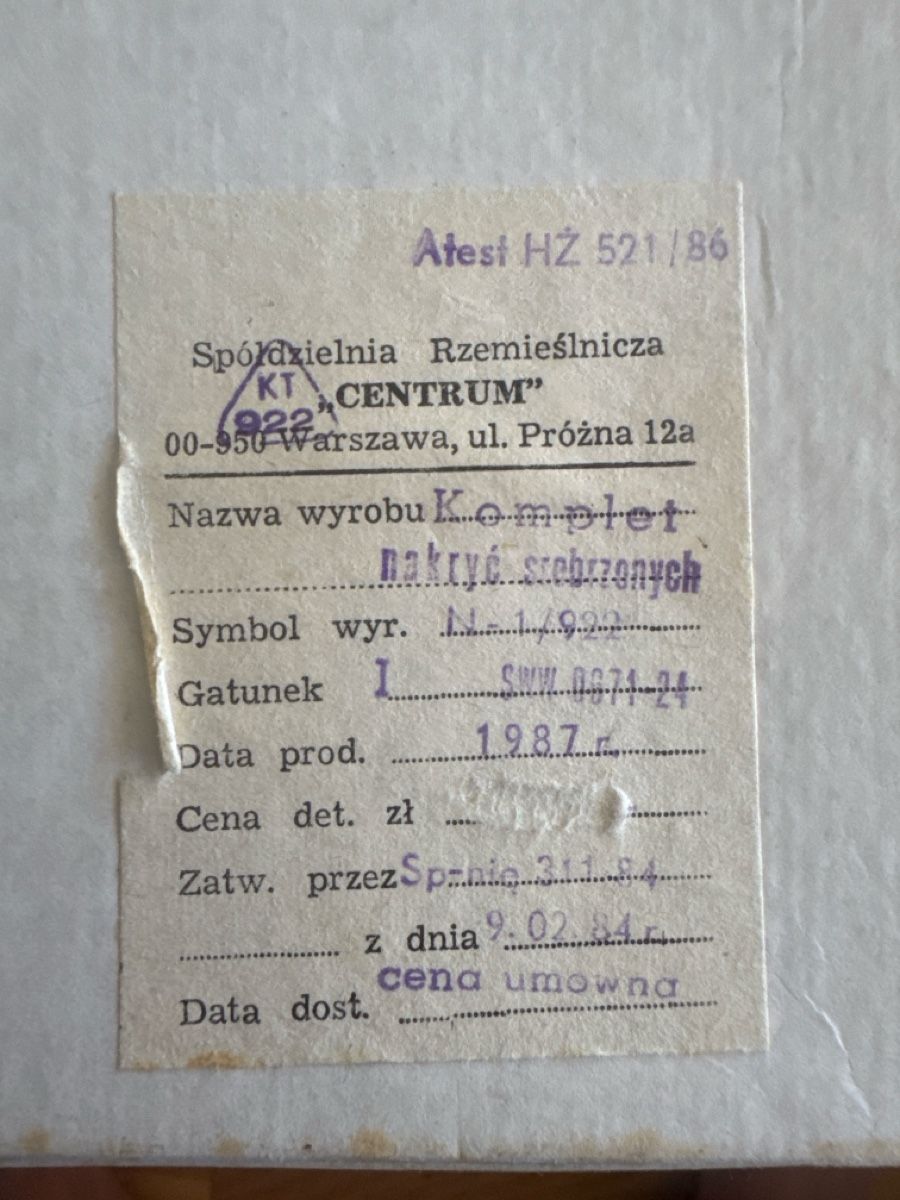 Couverts: Besteck aus Polen – D'occasion à Zollikon par rose59 2