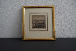 Acquatinta «Kaserne Frauenfeld»
