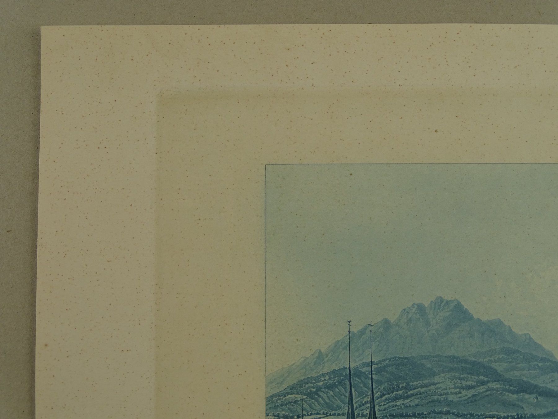 Incisioni: LUZERN, AQUATINTA UM 1840 – Usato da Grüningen venduto da Kartensammler 3