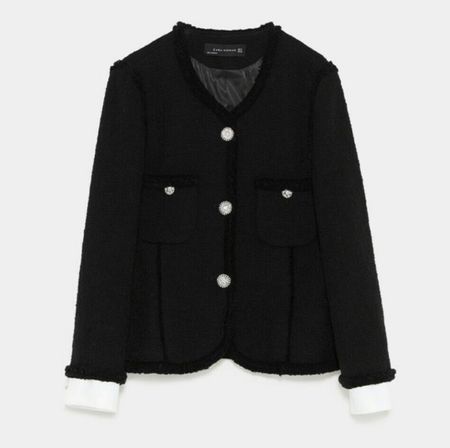Zara schwarz jacke/blazer, Gr.S