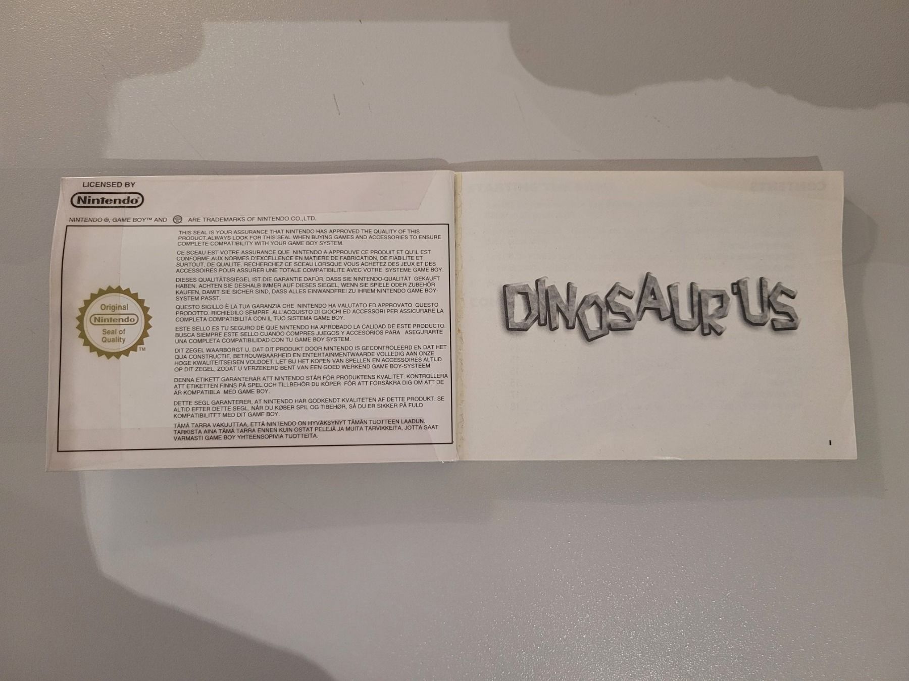 Spiele: Dinosaur`us / GAME BOY Color – Gebraucht aus Uezwil von -Retrogames- 6