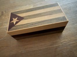 Zigarrenkiste Holz aus Kuba. Humidor Klein 