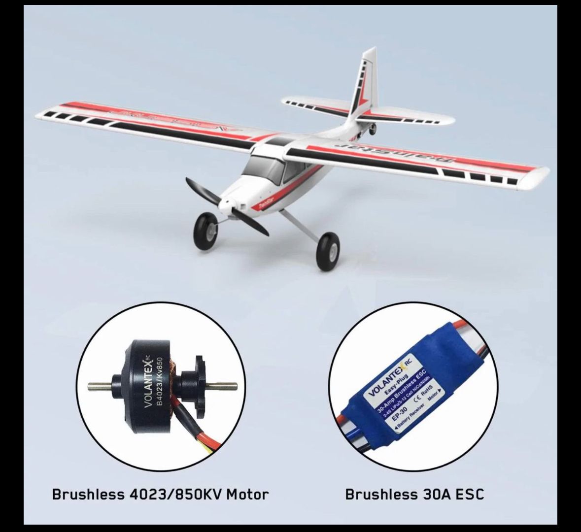 Modellismo RC: TrainStar Ascent, Spannweite 1400mm, RTF-Set mit Gyro – Usato da Hünenberg venduto da feldmann02 1