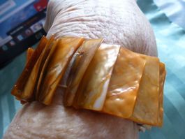 Armband Abalonemuschel Stretch