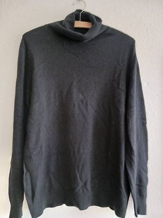 Rollkragenpullover M Seide/Kaschmir