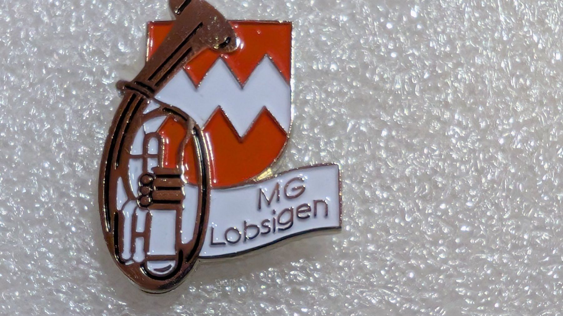 Placchette & Badge: Ansteckpin 272: MG Lobsigen – Usato da Oppligen venduto da Pin-Fall-Shop