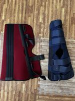 Orthese Knieschiene -  Bein Stütze -Knee Brace Set - Recover