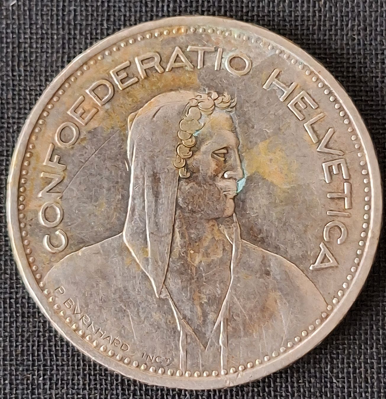 Tutti le monete: Schweizer 5 Franken Münze Silber 1933 – Usato da Wädenswil venduto da SWISSWW 1
