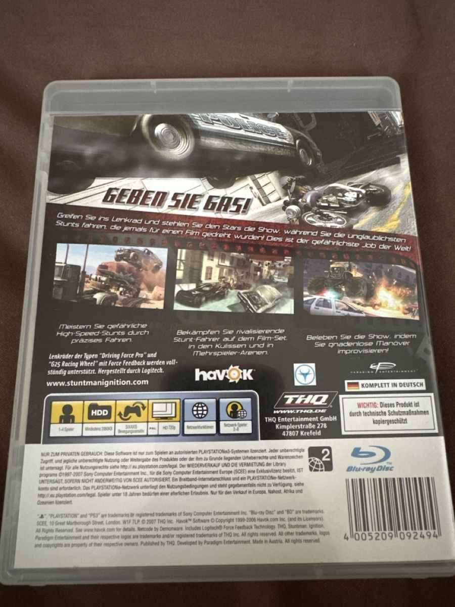 Spiele: Stuntman ignition - PS3 – Gebraucht aus Le Lignon von Crocogril 2