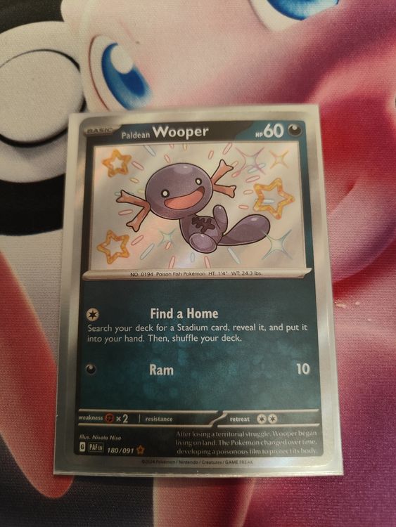 Carte Pokémon Wooper (Neu (gemäss Beschreibung)) in Yverdon-les-Bains ...