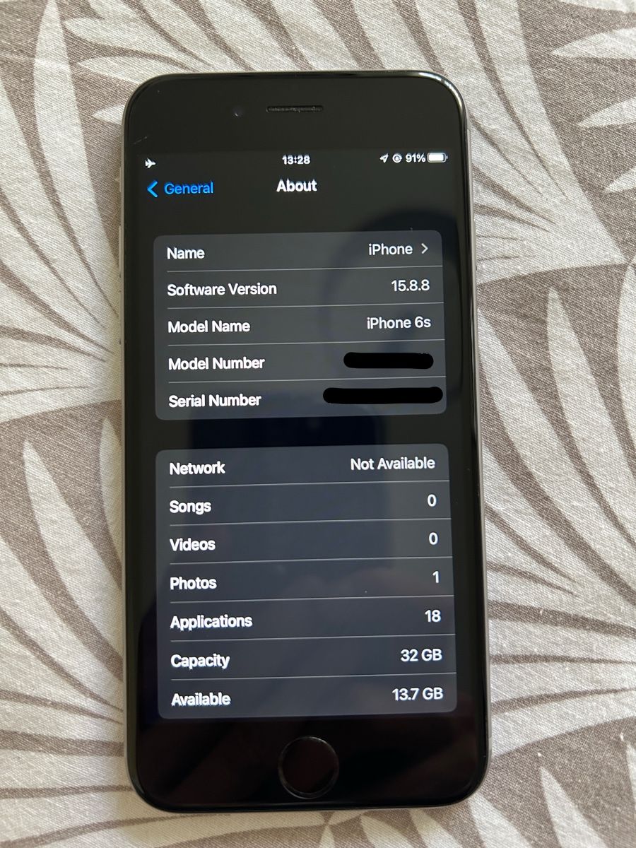 Apple Handys / Smartphones: iPhone 6S 32GB – Neu (gemäss Beschreibung) aus Sion von reii 3