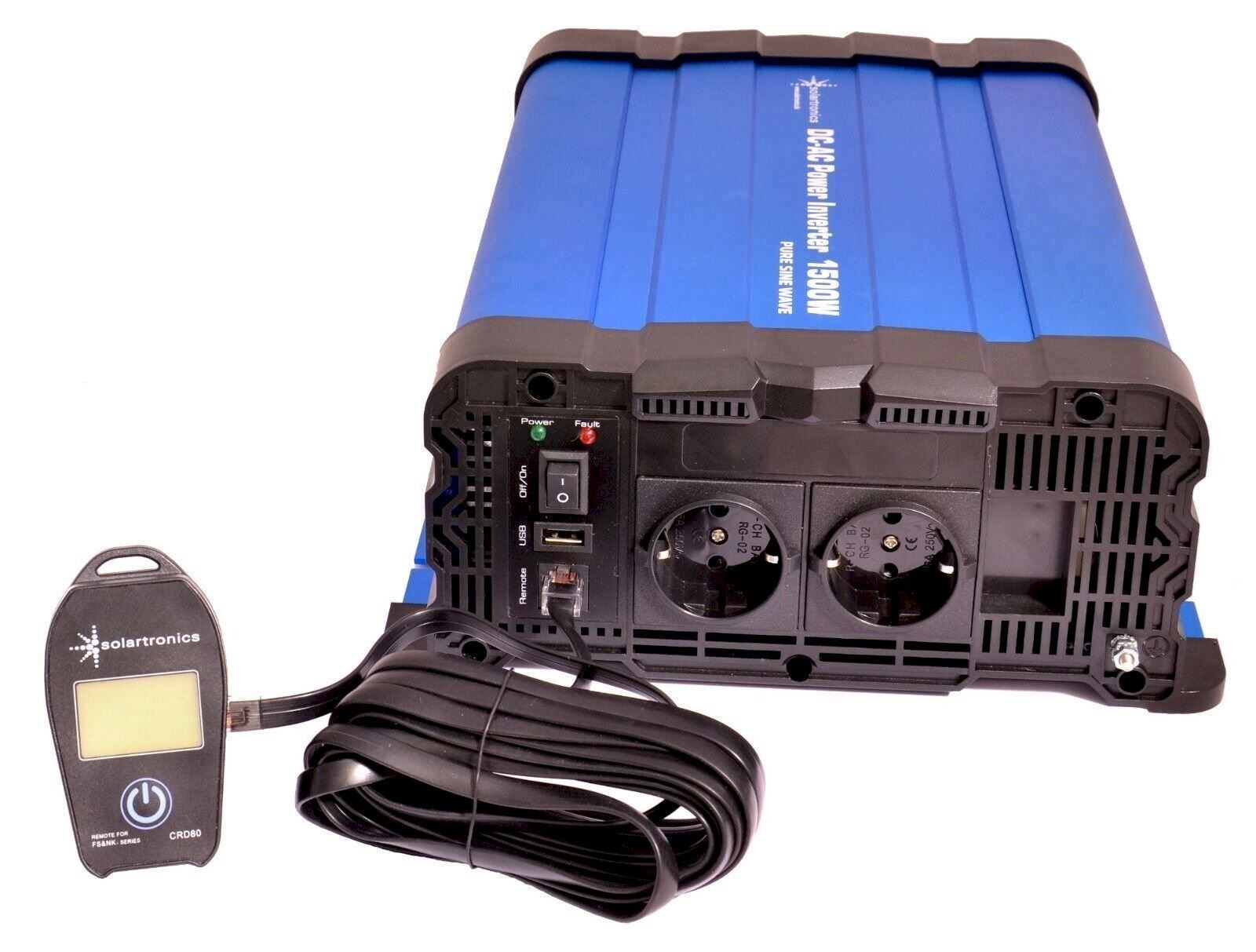 Sonstiges Elektromaterial: Solartronics Spannungswandler 12V 1500 W – Neu und originalverpackt aus Bottighofen von zaap