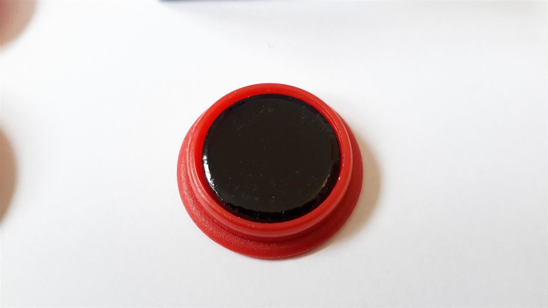 Magnete: Magnete 10 Stück, 24 mm, rot – Neu und originalverpackt aus St. Gallen von cointec 3