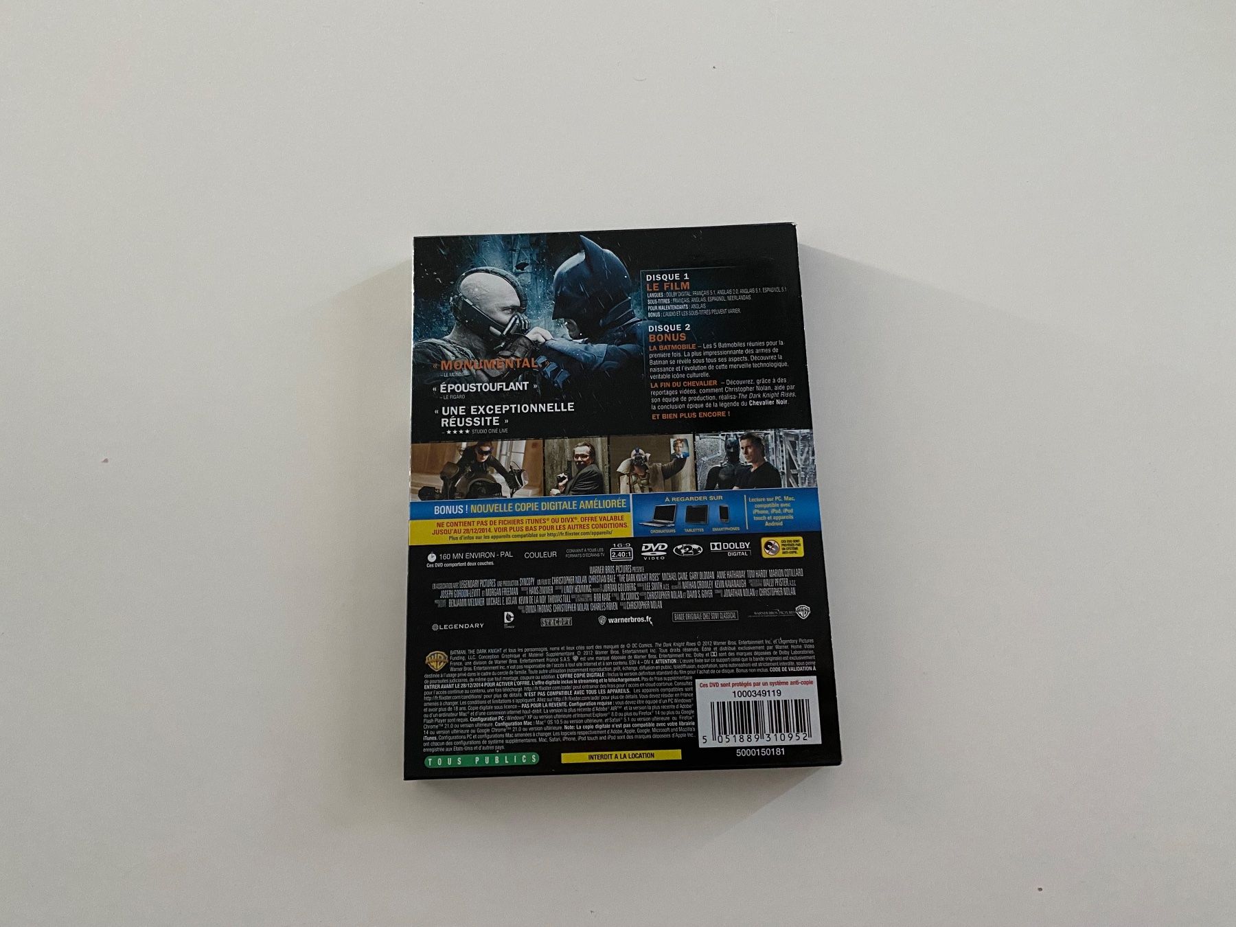 Alle DVDs: The Dark Knight Rises – Gebraucht aus Tavannes von Blanc0o13 1