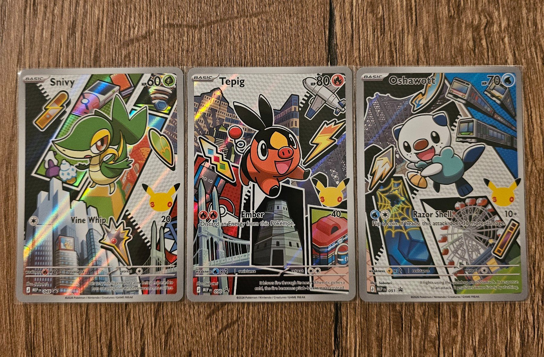 Pokémon Carte collezionabili: Pokemon First Partner Series 2 Einall Set EN – Nuovo (secondo la descrizione) da Kaiseraugst venduto da P4ddy