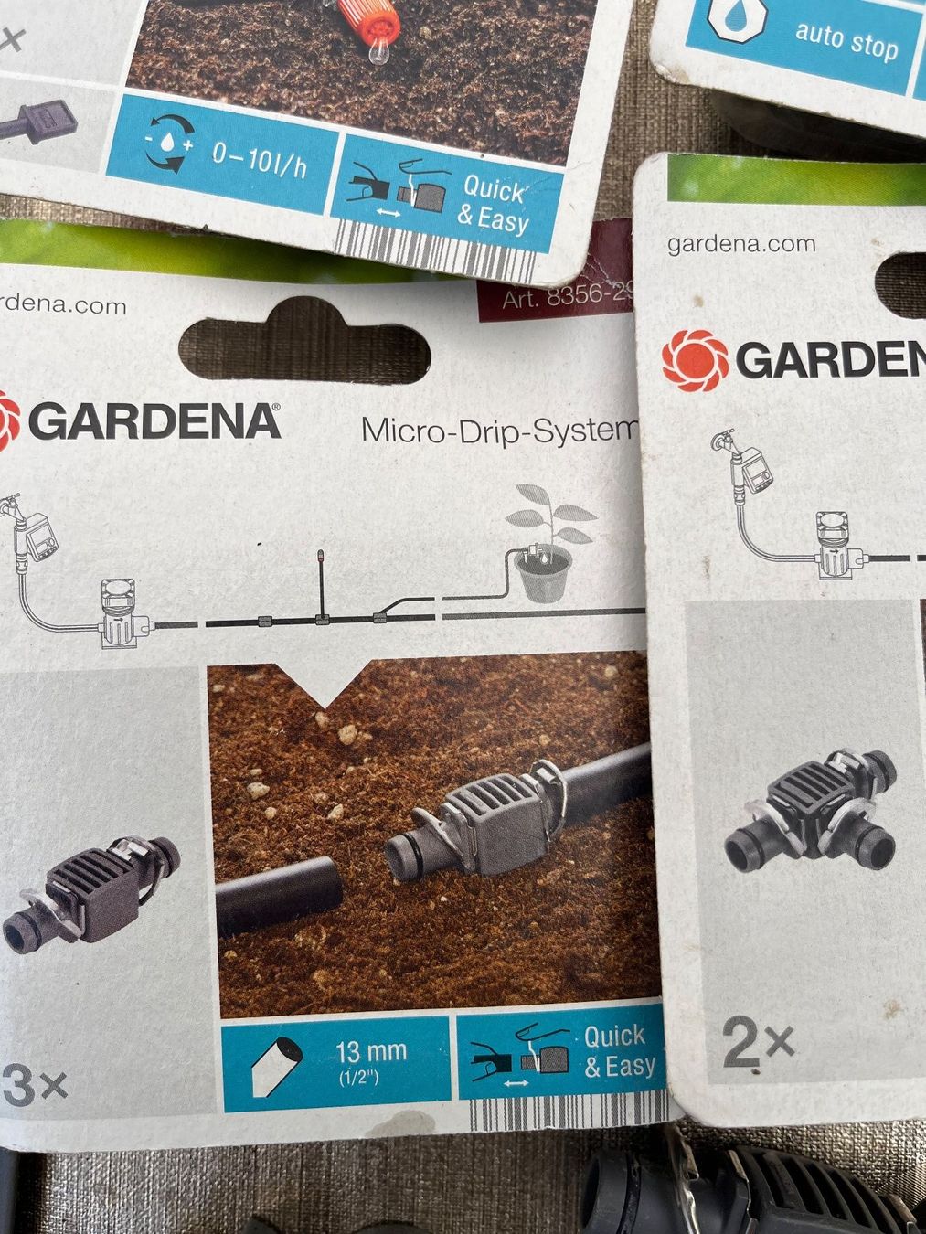 Rohre & Schläuche: Micro-Drip-System Gardena – Gebraucht aus Schlieren von Robi967 5
