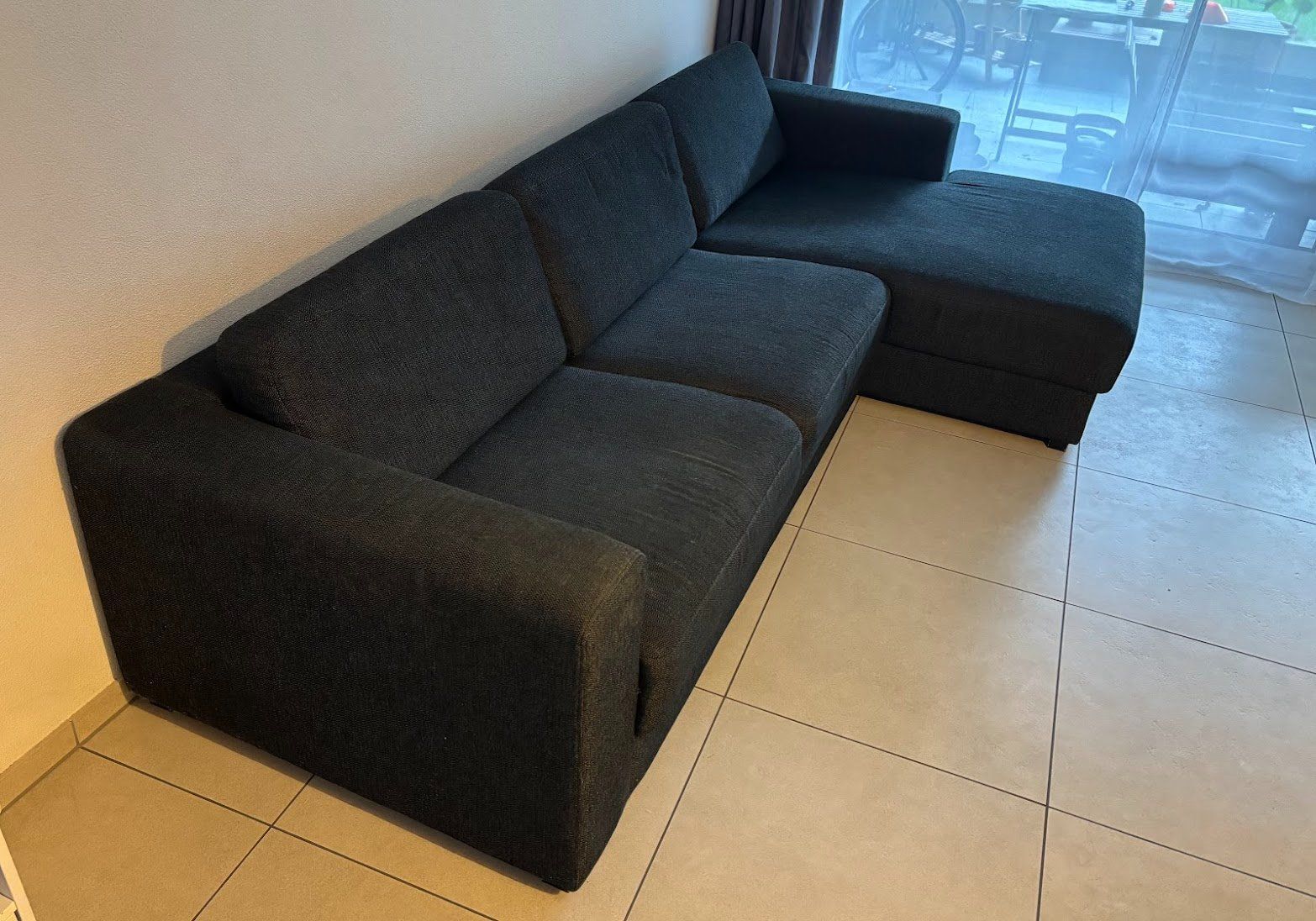 Divani: Schwedisches Sofa (kein IKEA), Schwarz-Graphit – Usato da Chur venduto da meteor26