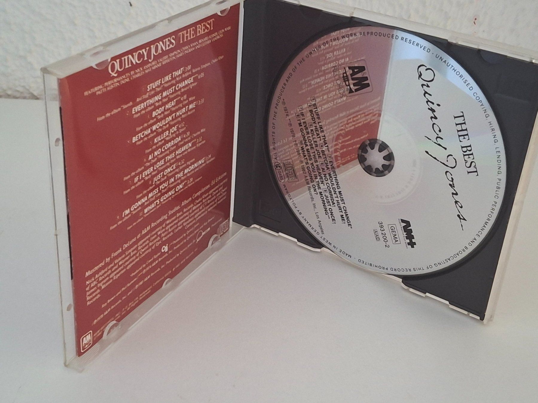 CD: CD Quincy Jones - The Best – Usato da Aarberg venduto da Jackup1 2